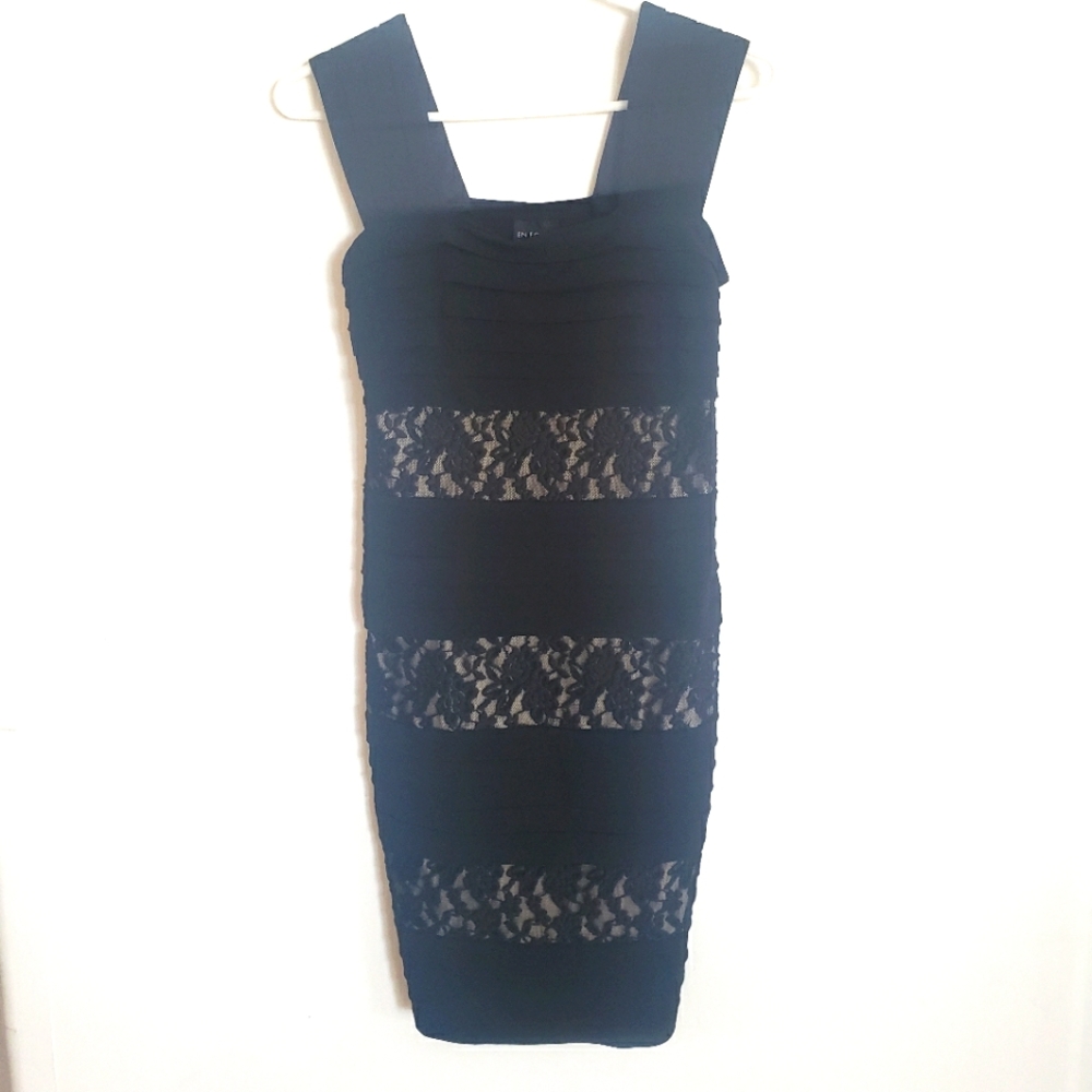 En Focus Studio Black Dress